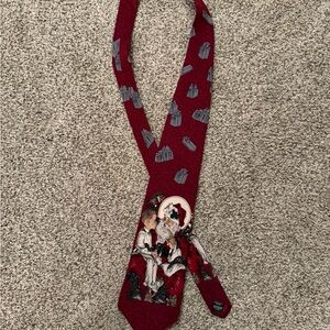 Festive Red‎ Santa Tie